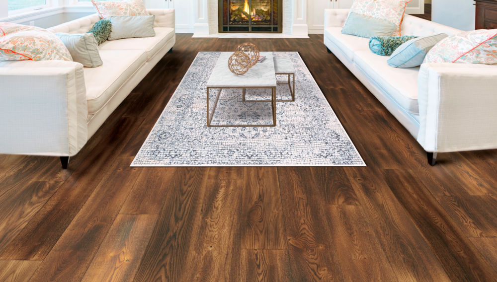 Montage European Oak Castillian Engineered Hardwood Room Scene