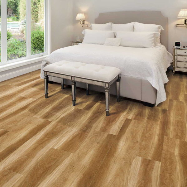 ThermaCore XL Elegant Oak Waterproof Solid Polymer Core Room Scene