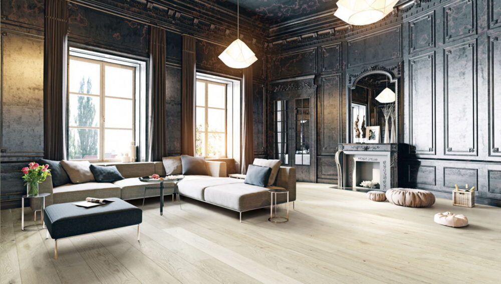 Brentwood hills Ivy Point Engineered Hardwood Room Scene
