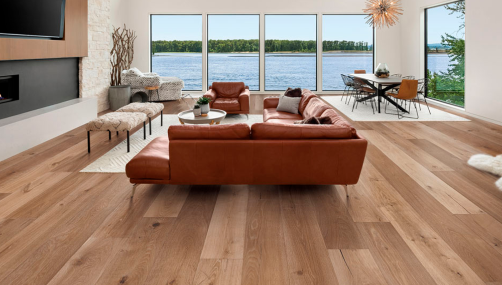 Montage European Oak Livorno Engineered Hardwood Room Scene
