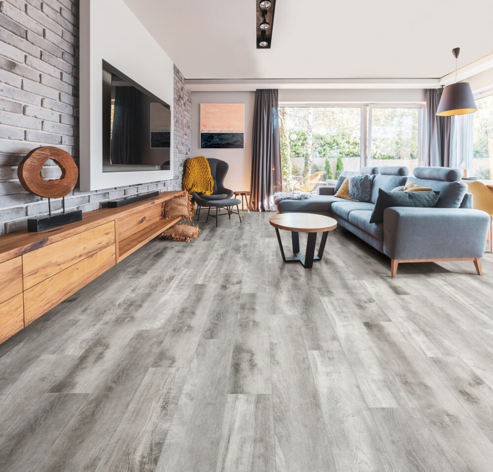VersaCore Gulf Breeze Waterproof Solid Polymer Core Room Scene