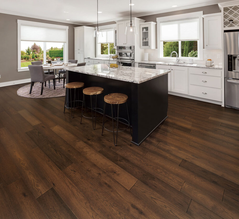 Lakewood Ranch Huntsville Engineered Hardwood Room Scene