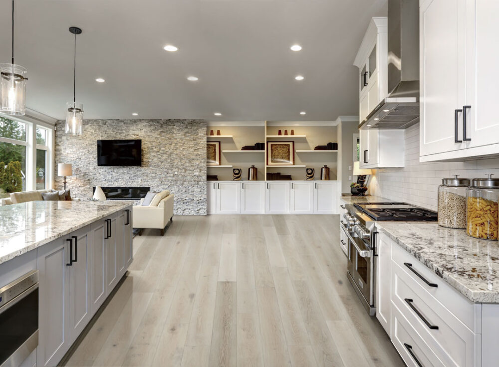 Essence Oak Perdido Key Engineered Hardwood Room Scene