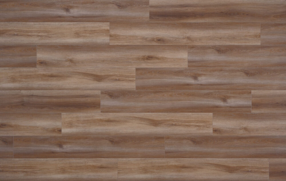 VersaCore Piedmont Floral Tan 5.2mm x 9" x 60" Swatch