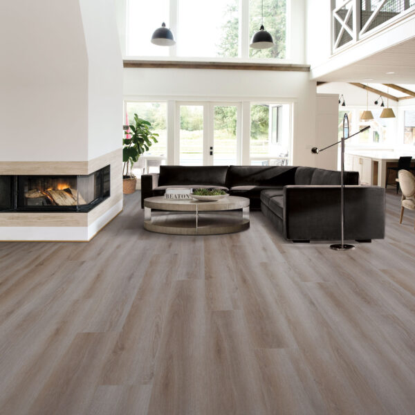 VersaCore Piedmont Fog Mist 5.2mm x 9" x 60" Room Scene