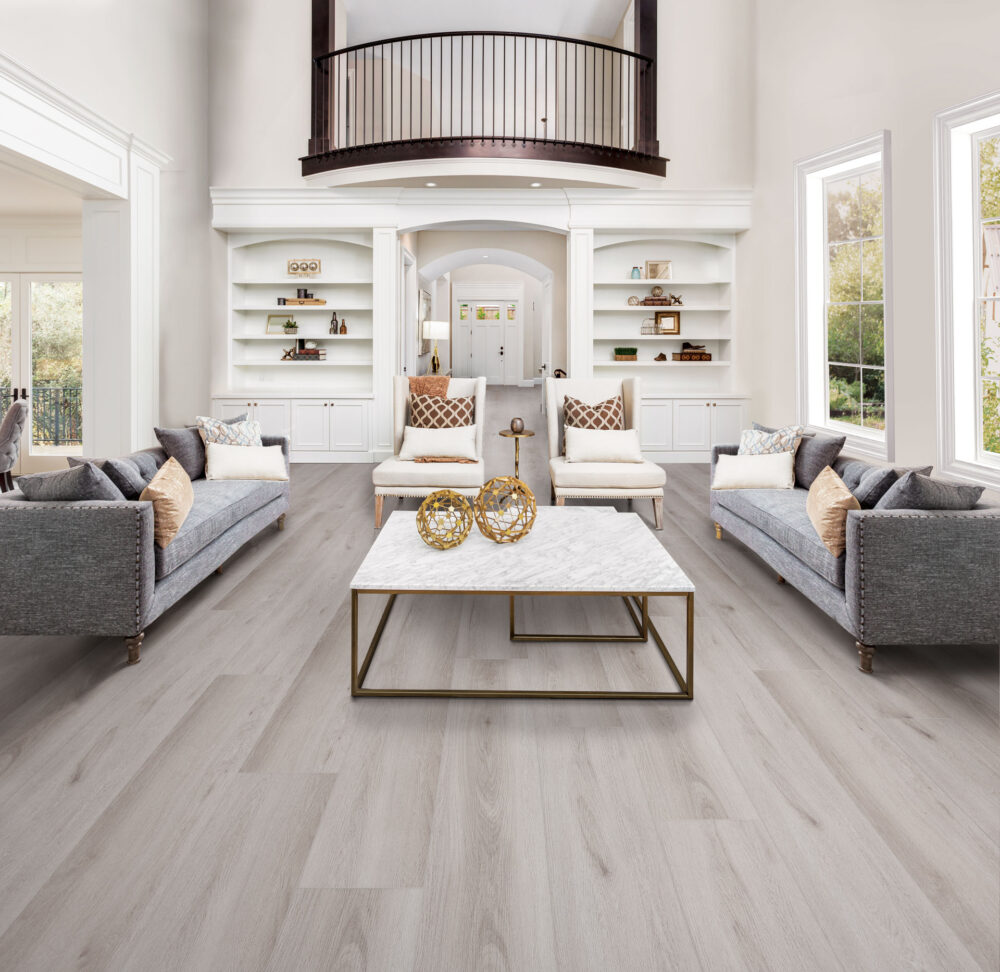 VersaCore Piedmont Glacial 5.2mm x 9" x 60" Room Scene