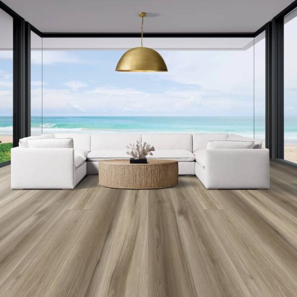 VersaCore Piedmont Silver Fox 5.2mm x 9" x 60" Room Scene